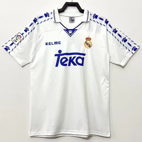 1996-1997 RMA Home Retro Soccer Jersey