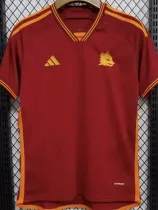 23-24 Roma Home Fans Soccer Jersey