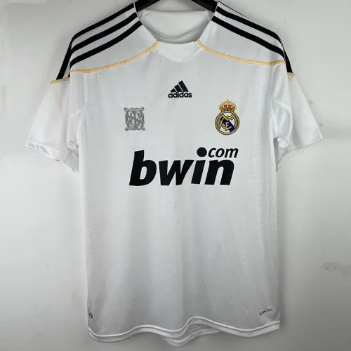 2009-2010 RMA Home Retro Soccer Jersey