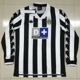 1999-2000 JUV Home Retro Long Sleeve Soccer Jersey (长袖)
