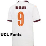 23-24 Man City Away Fans Soccer Jersey