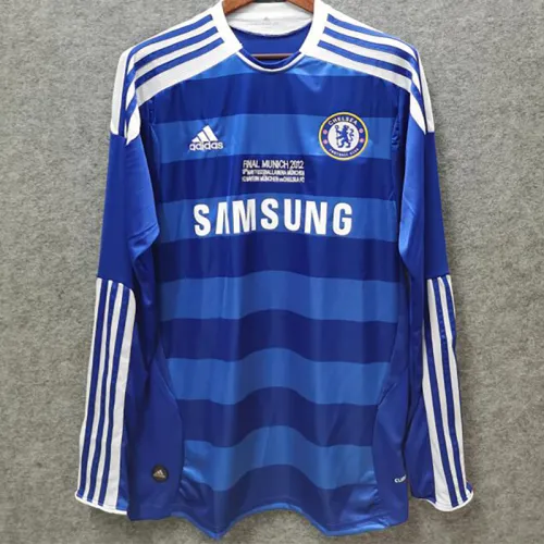 2011-2012 CHE Home Retro Long Sleeve Soccer Jersey