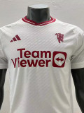 23-24 Man Utd Third Player Version Soccer Jersey