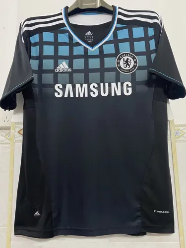 2011-2012 CHE Black Retro Soccer Jersey