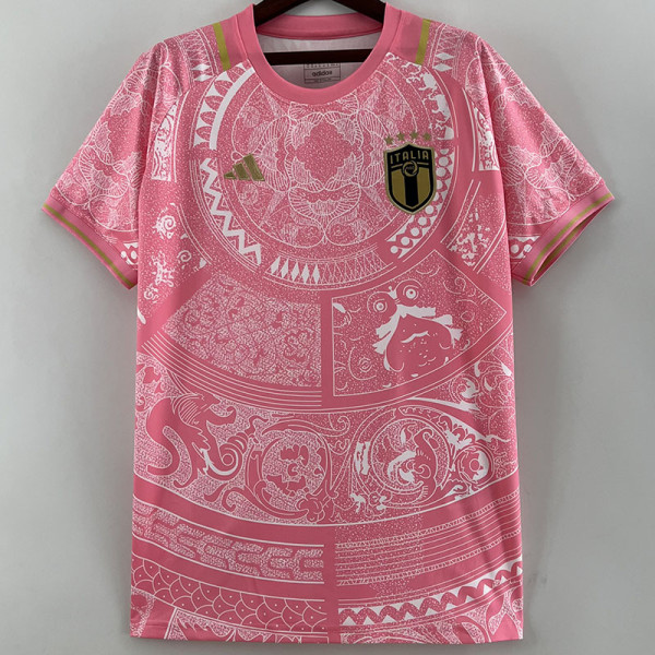 23-24 Italy White Pink Concept Special Edition Training Shirts #ad