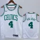 22-23 CELTICS HOLIDAY #4 White Home Top Quality Hot Pressing NBA Jersey