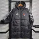 23-24 Sao Paulo FC Black Hooded Cotton Coat White Edge (白色边) 棉衣