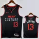 23-24 HEAT ADEBAYO #13 Black City Edition Top Quality Hot Pressing NBA Jersey (V领）