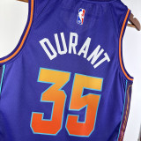 23-24 SUNS DURANT #35 Purple City Edition Top Quality Hot Pressing NBA Jersey