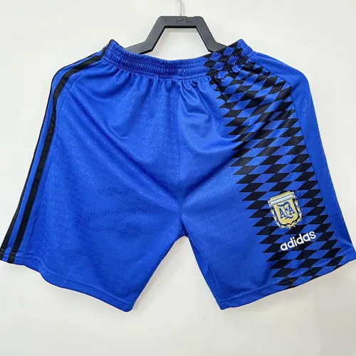 1994 Argentina Away Blue Retro Shorts Pants