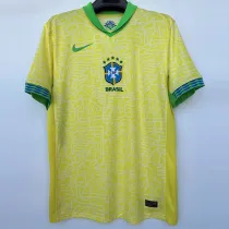 24-25 Brazil Home 1:1 Fans Soccer Jersey