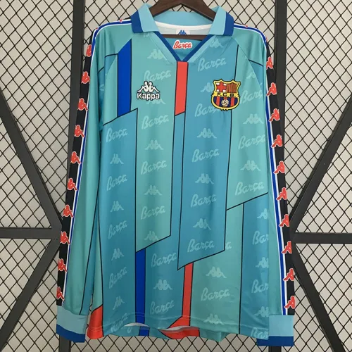 1996-1997 BAR Away Long Sleeve Retro Soccer Jersey