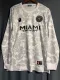 23-24 Inter Miami Grey White Joint Edition Long Sleeve Soccer Jersey (长袖) 猿