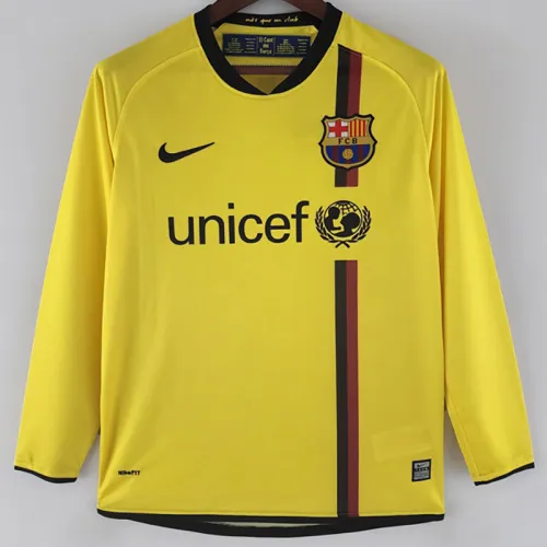 2008-2009 BAR Away Long Sleeve Retro Soccer Jersey