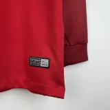 2016 Portugal Home Long Sleeve Retro Soccer Jersey(长袖)