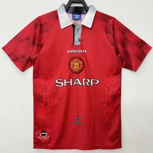 1996-1997 Man Utd Home Retro Soccer Jersey