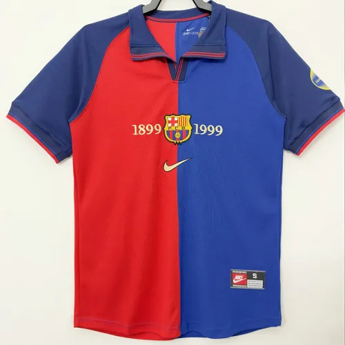 1999 BAR Home 100th Anniversary Version Retro Soccer Jersey