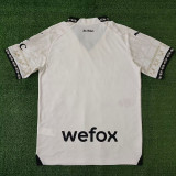 23-24 ACM Cream Color Joint Edition Fans Soccer Jersey