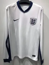 24-25 England Home Long Sleeve Soccer Jersey (长袖)