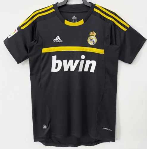 2011-2012 RMA Black GoalKeeper Retro Soccer Jersey