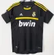 2011-2012 RMA Black GoalKeeper Retro Soccer Jersey (带章)