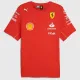 2024 Ferrari Red T-Shirts Racing Suit (圆领)
