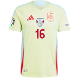 24-25 Spain Away Player Version Soccer Jersey