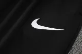 2024 NK Black Half Pull Tracksuit #05(半拉链)(白色领)