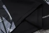 24-25 AD Black Half Pull Tracksuit #06 (半拉链)