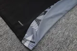 24-25 AD Black Half Pull Tracksuit #06 (半拉链)