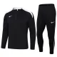 2024 NK Black Half Pull Tracksuit #05(半拉链)(白色领)
