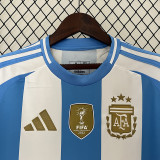 24-25 Argentina Home Fans Soccer Jersey #FWCC