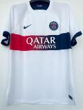 23-24 PSG Away MBAPPE#7 Print Chinese Dragon Font Fans Soccer Jersey