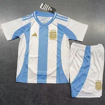 24-25 Argentina Home Stars Kids Soccer Jersey