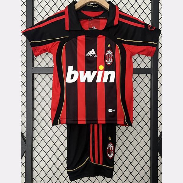 2006-2007 ACM Home Kids Retro Soccer Jersey