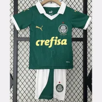 24-25 Palmeiras Home Kids Soccer Jersey