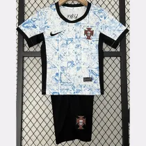 24-25 Portugal Away Kids Soccer Jersey