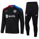 24-25 BAR Black Half Pull Tracksuit (半拉链)