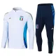 24-25 Italy White Half Pull Tracksuit (半拉链)