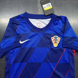 24-25 Croatia Away Kids Soccer Jersey