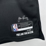 23-24 Trail Blazers AYTON #2 Black City Edition Top Quality Hot Pressing NBA Jersey