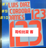 24-25 Colombia Away Women Soccer Jersey (女)