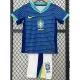 24-25 Brazil Away Kids Soccer Jersey