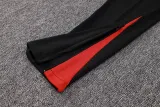 24-25 Portugal Black Half Pull Tracksuit (半拉链)