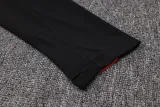 24-25 Portugal Black Half Pull Tracksuit (半拉链)