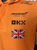 2024 McLaren #4 Polo Yellow Black Racing Suit (有领)