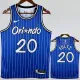 2018-2019 Magic FULTZ #20 Blue Retro Top Quality Hot Pressing NBA Jersey (条纹)