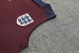 24-25 England Red Tank top and shorts suit