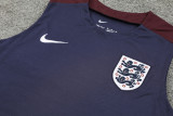 24-25 England Purple Tank top and shorts suit