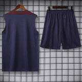 24-25 England Purple Tank top and shorts suit